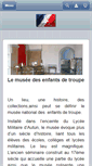 Mobile Screenshot of musee-aet.com