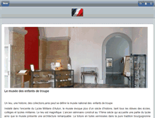 Tablet Screenshot of musee-aet.com